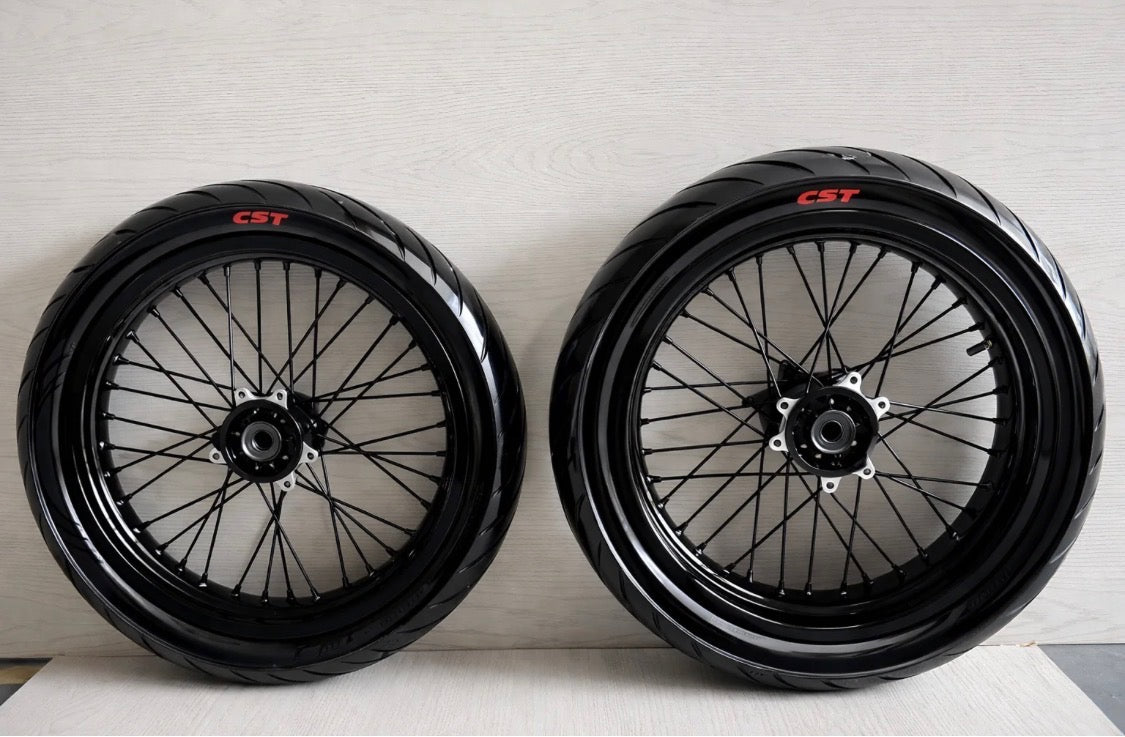 Ultra bee super moto wheel set