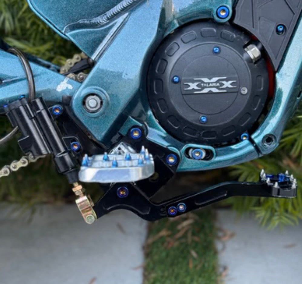 Foot brake titanium