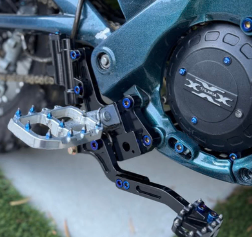 Foot brake titanium